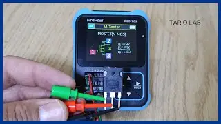 MOSFET Testing Using FNIRSI DSO-TC3 Component Tester