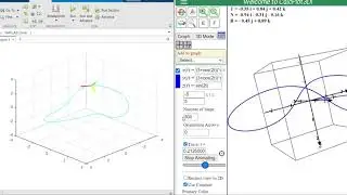 Triedro CalcPlot 3D y Matlab