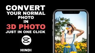 Capcut 3D zoom In android/ios | 3D Photo Effect Tutorial | capcut Tutorial