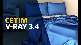 V-Ray 3.4 | Cetim | Desafio 60 Materiais em 60 Dias | 40 de 60