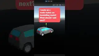 I made an arcade styled car handleng system in unity it was so easy 🤪🤪🤪