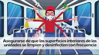 ¿Cómo prevenir el contagio del COVID-19 en el transporte público?