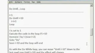 Diffrent way to Loop in a VBScript - Tutorial