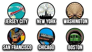 Every American City With Public Transit That Actually Works Explained in 9 Minutes