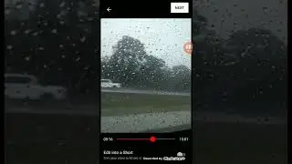 Going Through Intense Thunderstorm/Rainstorm In Scott,LA May 13th 2022