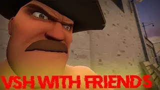 TF2 - Late night Vs Saxton Hale with friends