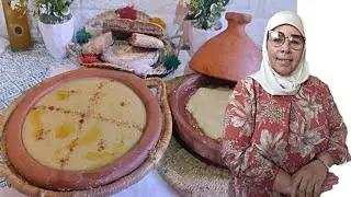كضرك البيصارة بالفول زيدي معها هذا مكون  تجي لذيدة وصحية أمضركش مع الآلة أمينة