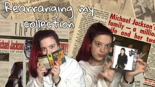 REARRANGING MY MICHAEL JACKSON COLLECTION (and chit chat)