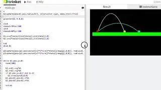 A projectile motion problem with python