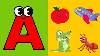 The Amazing Letter A song | Learn the Alphabet | Kids Song Book