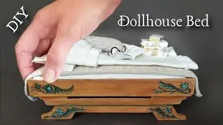DIY Dollhouse ELPHABA'S Bed From the NEW WICKED MOVIE #Wicked #WickedMovie #Glinda #WickedPremiere