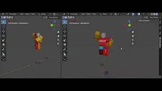 gojo (Honoured one) emote. Learning animation in blender.