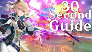 30 Second Guide To Jean Genshin Impact