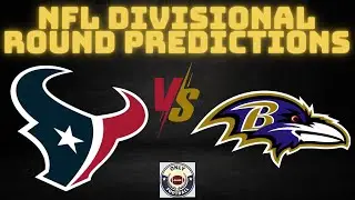 NFL PLAYOFF PICKS - TEXANS @ RAVENS