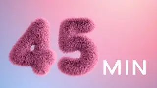 Pink Gradient 45 Minute Timer | Busy ❌ Productive ✅