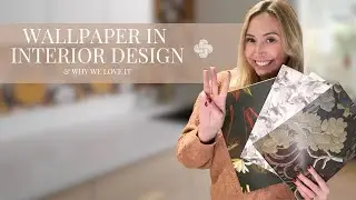 Wallpaper in Interior Design | AND WHY YOU SHOULD USE IT #interiordesign #wallpaper