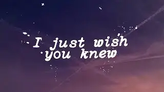 Jacktigerz - i just wish you knew (Official Visualizer)