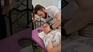 Манипуляция ВНЧС #мануальнаятерапия #chiropractor #мануальныйтерапевт #hvla