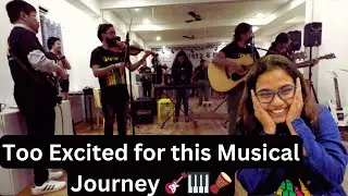 I am playing for a Music BAND! 🤩
