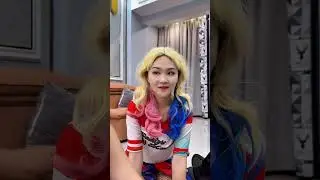 The Joker made Harley Quinn shy！