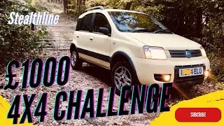 £1000 4x4 Daily? What can you get? Fiat Panda 4x4!