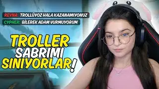 OLAĞANÜSTÜ TROLLER TAKIMIMDA! | Valorant Dereceli