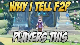 Why I Tell F2P Players To Farm Artifacts At AR 40  Genshin Impact