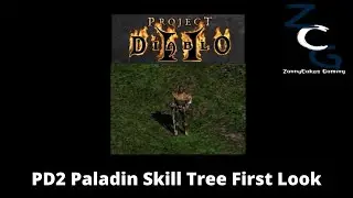 Project Diablo 2 Paladin Skill Tree First Look