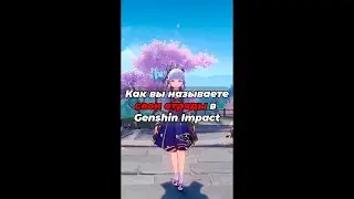 Как вы называете отряды в Genshin Impact 