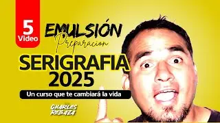 ASI PREPARO MI EMULSION [CURSO DE SERIGRAFIA TEXTIL] 2025