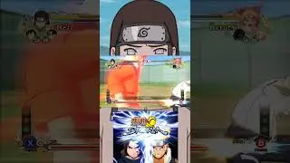 Ultimate Jutsu Rock lee and Neji (Naruto storm 1) #yearofyou #shorts