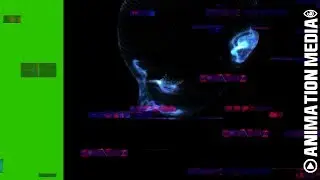 COMPUTER TECH GLITCH HACKER | GREEN SCREEN OVERLAY ANIMATION FX [CCM]