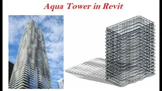 Aqua Tower in Revit - Revit Massing Tutorial