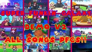 FNF: Super Funkin' Galaxy (Demo V2) - All Songs PFCs/All Sicks (FULL MOD)