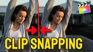 How to use the Snapping tool and Overlay clips for Beginners - Final Cut Tutorial