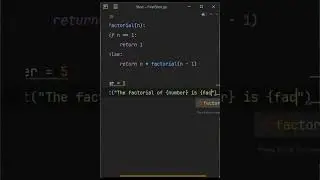 How to find the factorial of a number in Python