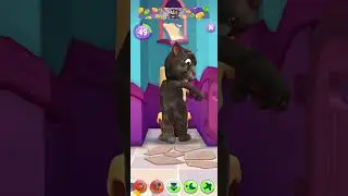 My Talking Tom 😭😭😭😂😂😬 Pee Dance moments 😂😂😬😬😂😂😬 #shorts #tom