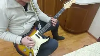 Меж высоких хлебов-Лидия Русланова/Stratocaster Cover/Репетиция