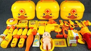 10 Minutes Satisfying with Unboxing Doctor Playset, Duck Toys Review | ASMR | Unboxing Toys