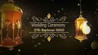 Edius Muslim Title Project 2022 || Muslim Wedding Invitation 2022 || Edius Muslim Wedding Project 04