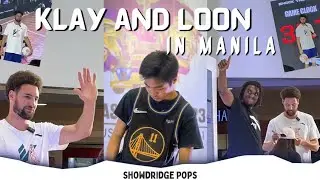 KLAY THOMPSON AND KEVON LOONEY IN MANILA | shwdrdge