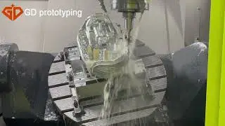 Precision metal parts 5-axis cnc machining