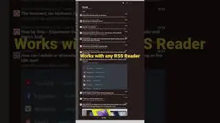 How to make an RSS Feed from a Reddit subreddit 