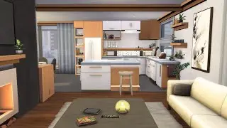 ZenView 702 Apartment  🌆 Sims 4 Speed Build Stop Motion (NO CC)