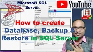 How to create Database, Backup & Restore in SQL Server ? 