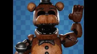 FNAF AU Withered Freddy Encounter + Workshop Animation (Roblox FNAF AR game)