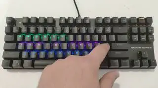 Xtrike Me GK-908 - All Lightning Effects, custom profiles and typing sound [RO]