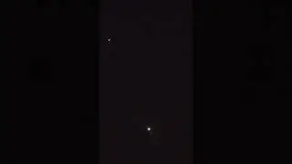 Jupiter and Saturn Conjunction - #shorts