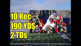 Malik Nabers Played a Perfect Game Against the Eagles! (Giants Franchise)
