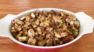 Foodie Friday from The Electric Kitchen: Taro and Chinese Roast Pork Stuffing